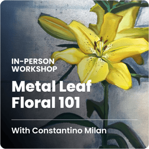 Metal Leaf Floral 101
