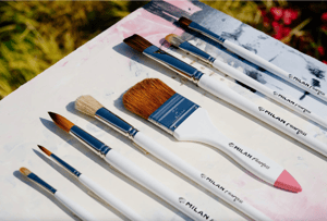 Milan Art Institute Paint Brush Set