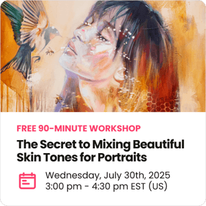 Mixing Beautiful Skin Tones for Portraits-July30-ws