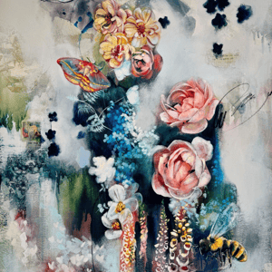 How to Create an Abstract Floral Painting