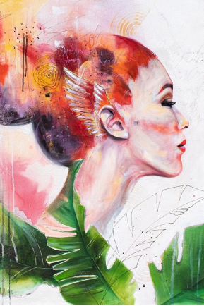 Acrylic Portrait - 5