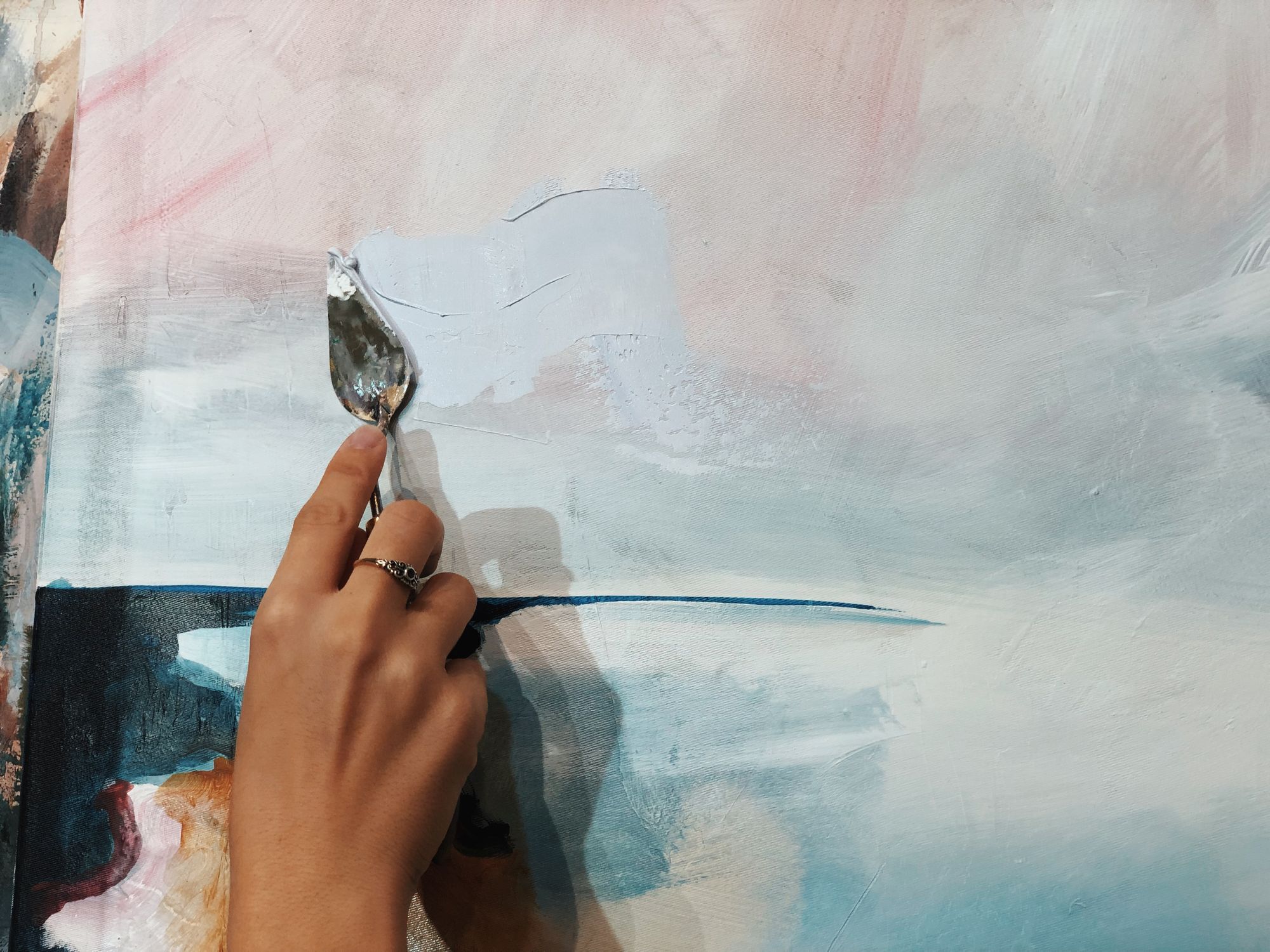 10 Palette Knife Painting Techniques for Oils and Acrylics · The Studio  Journal