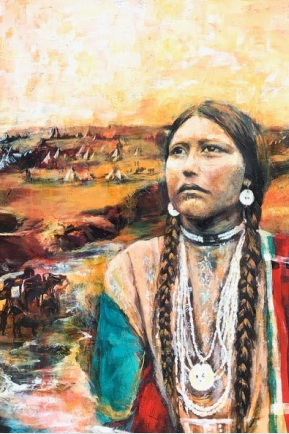 Acrylic Portrait - 1